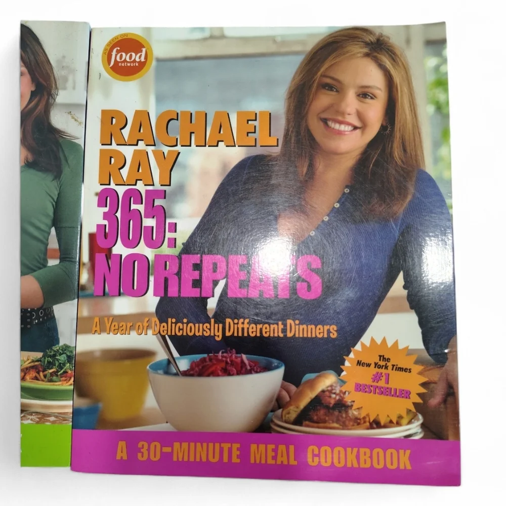 Rachael Ray Cookbook Bundle The Chew Cookbook Entertaining Football 3 Books